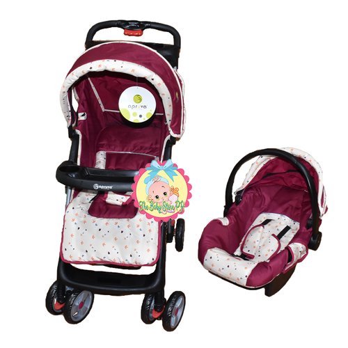 apruva stroller red