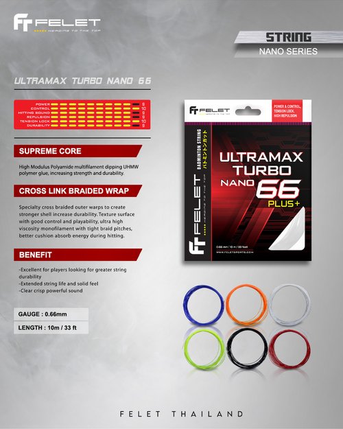 ULTRAMAX TURBO NANO 66 - MM Badminton Shop