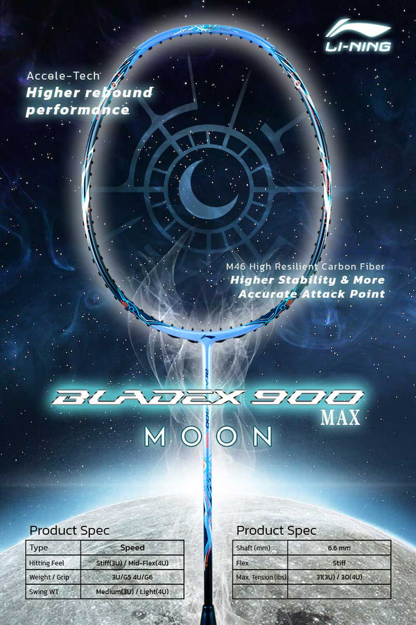 BLADEX 900 MOON MAX (BOX SET) - MM Badminton Shop