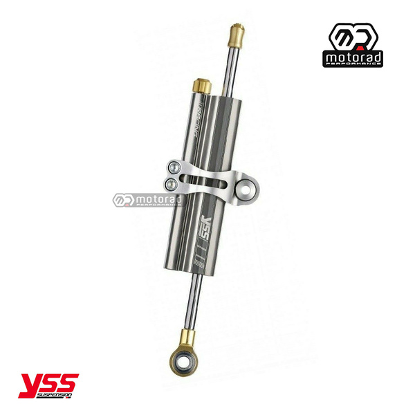 YSS Steering Damper Stroke 75 / Clamp A (Platinum) for Yamaha