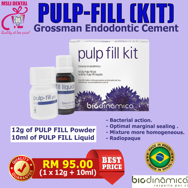 PULPFILL (KIT) Grossman Endodontic Cement MSLI Dental Supplies