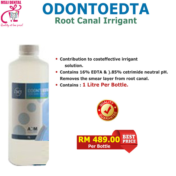 ODONTOEDTA Root Canal Irrigant MSLI Dental Supplies