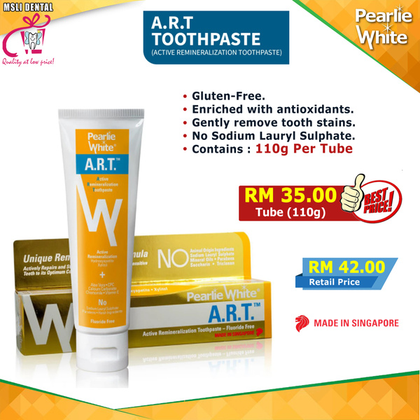 A.R.T Active Remineralization Toothpaste (with Hydroxyapatite) MSLI