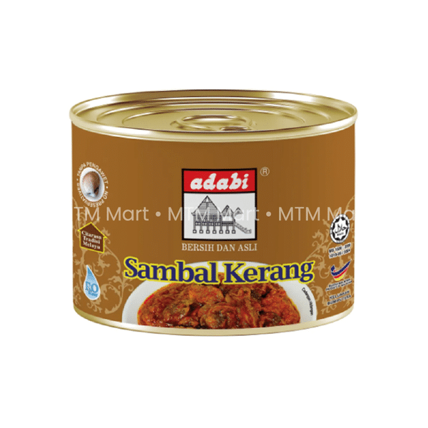 Adabi Sambal Kerang Dalam Tin 160g MTM Mart Taman Samudera