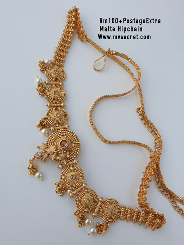 D.NO-105 - MATTE AD HIP CHAIN - MV SECRET JEWELLERY
