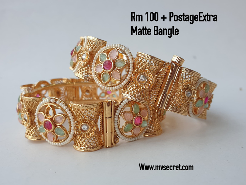 D.NO 204 - MATTE BANGLE - MV SECRET JEWELLERY