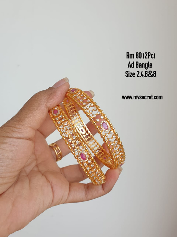 D.NO 155 - AD BANGLE - MV SECRET JEWELLERY