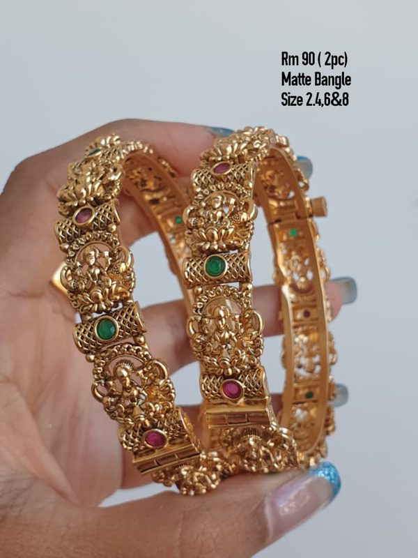 D.NO 217 - MATTE BANGLE - MV SECRET JEWELLERY