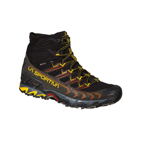 LaSportiva HikingBoots - Ultra Raptor II Mid Wide GTX, Black/Yellow ...