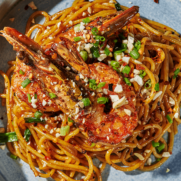 Spicy Garlic Prawn Pasta OTO