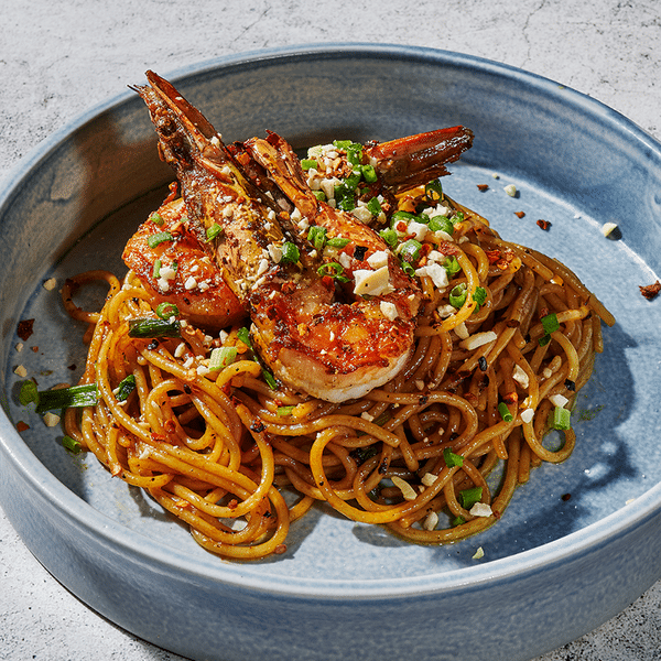 Spicy Garlic Prawn Pasta OTO