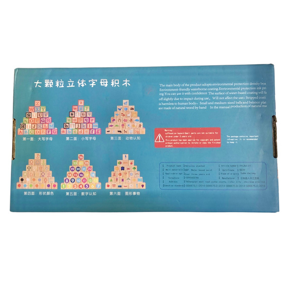 Wooden Alphabet Blocks - ParenThing