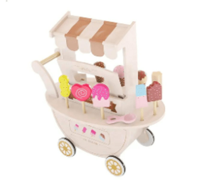 Wooden Ice Cream Cart ParenThing