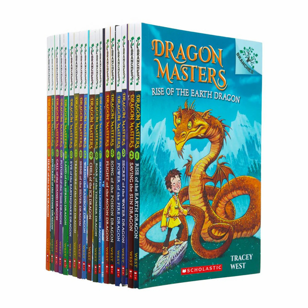 Dragon Masters Series 16 Book Set Collection By Tracey West - ParenThing