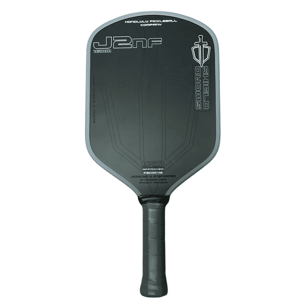 Honolulu SWORD & SHIELD J2NF Pickleball Paddle (16mm) - PICKLEPLAY GEAR