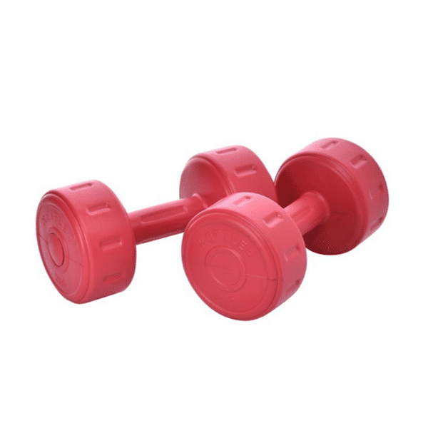 Kettler Vinyl Dumbell 2kg - Red-C Sport