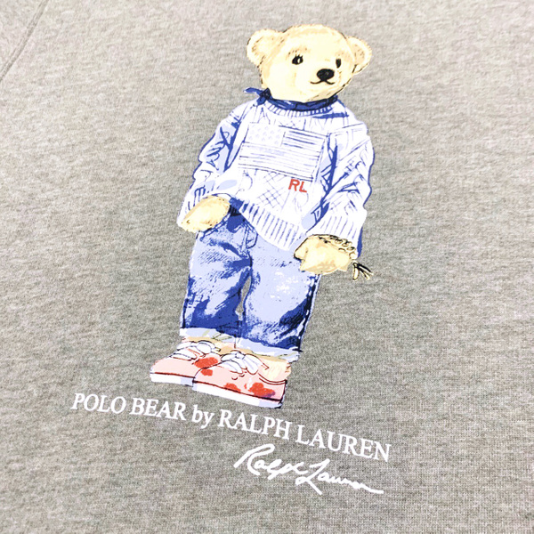 Ralph Lauren US Flag Polo Bear Girls Sweatshirt - REXTYLE