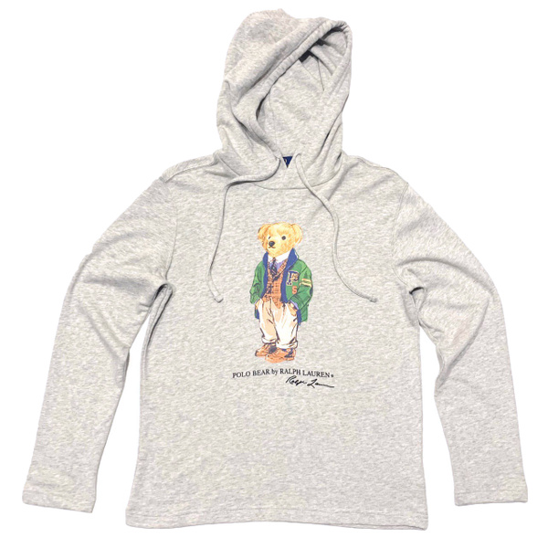 polo bear green hoodie