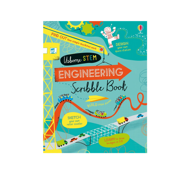 Usborne Engineering Scribble Book - Rooke&Reese