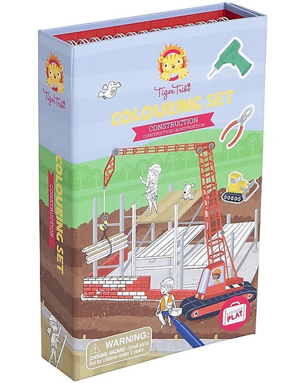 Tiger Tribe Coloring Set - Rooke&Reese