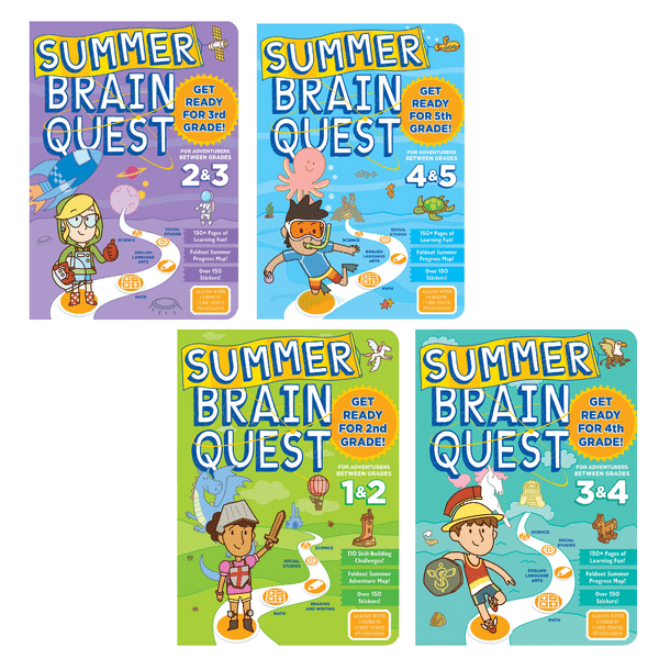 Summer Brain Quest Workbooks - Rooke&Reese