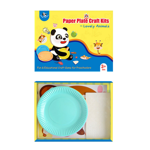Panda Juniors Paper Plate Craft Kits Rooke&Reese
