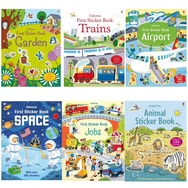 Usborne First Sticker Books - Rooke&Reese