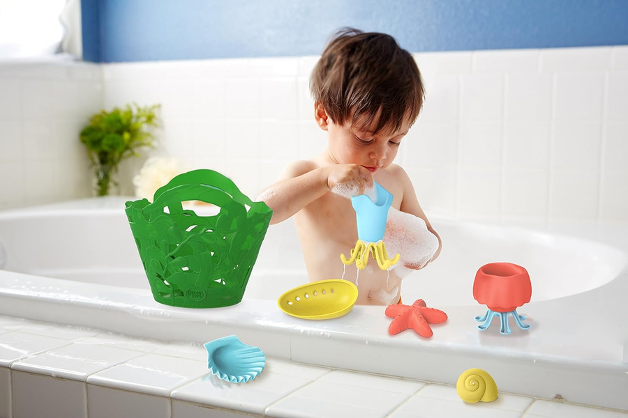 Green Toys Tide Pool Bath 7 Piece Set - Rooke&Reese