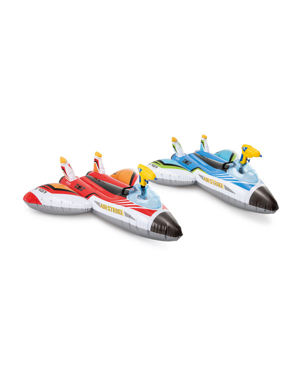Intex Plane Ride-On Inflatable Pool Floats w/ Water Guns - Rooke&Reese