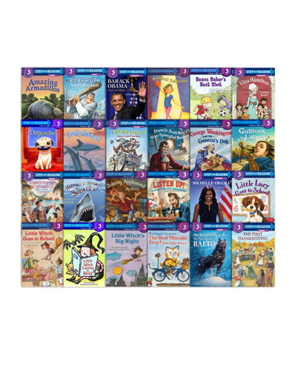 Step Into Reading Level 3 (30 Books) - Rooke&Reese