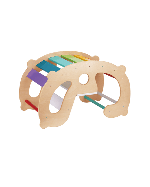 Wooden Rainbow Rocker - Rooke&Reese