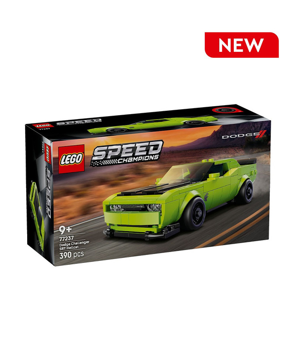 LEGO® Speed Champions Dodge Challenger SRT Hellcat Sports Car (77237 ...