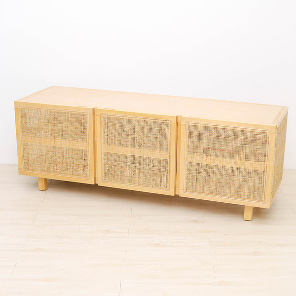Rattan Media Console Belen ROTAN LOT