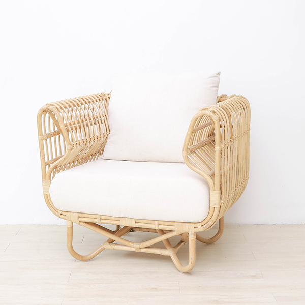 Rattan Lounge Chair Bo ( Single Seater ) - ROTAN LOT