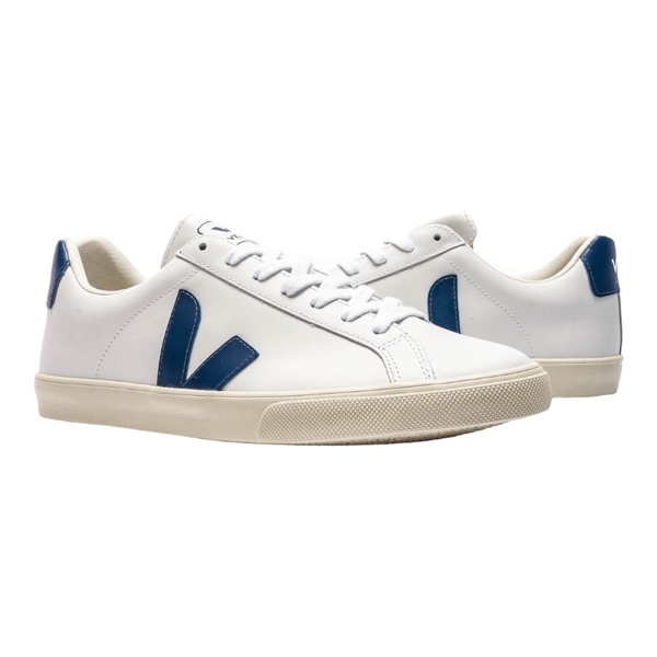 Veja Esplar Extra-White/Cobalt - Solefied