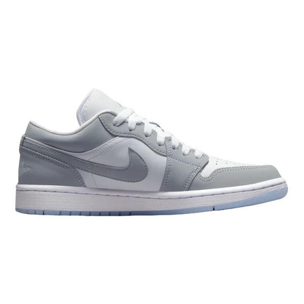 jd 1 low white wolf grey