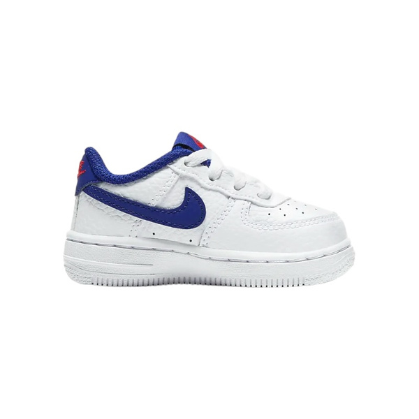 Nike AIR Force 1 (TD) White/Deep Royal Blue (CZ1691 101) - Solefied