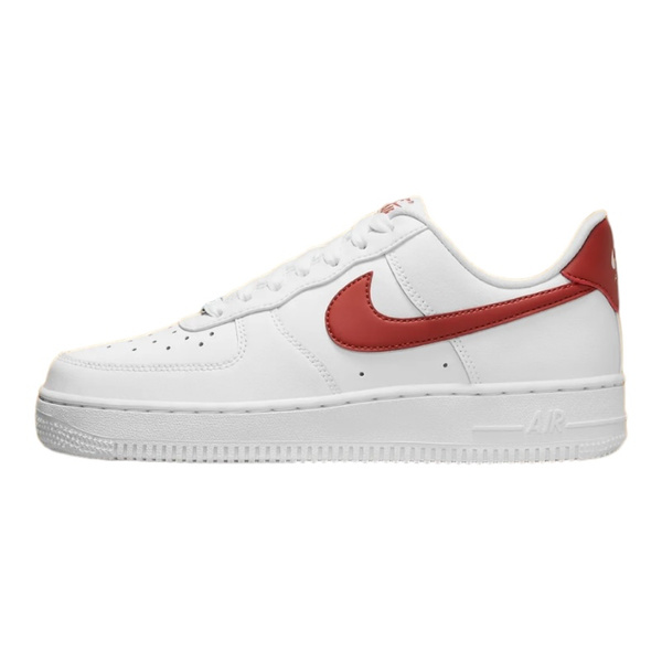 WMNS Nike AIR Force 1 '07 White/Rugged Orange (DD8959 115) - Solefied