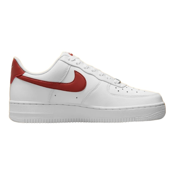 WMNS Nike AIR Force 1 '07 White/Rugged Orange (DD8959 115) - Solefied