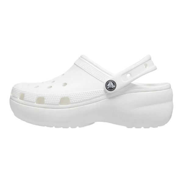 Crocs Classic Platform Clog White (206750-100) - Solefied