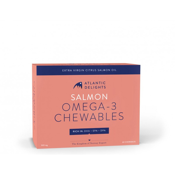Atlantic Delights Salmon Omega3 Chewables Storked