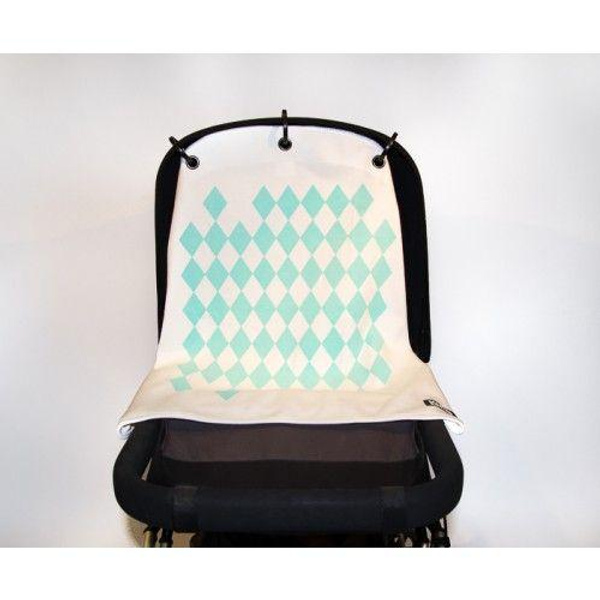 Kurtis Pram Curtain - Storked