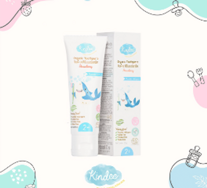 Kindee Organic Toothpaste 2+ (1000ppm) - Storked