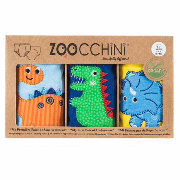 Zoocchini 3 Organic Cotton Training Pants - Storked