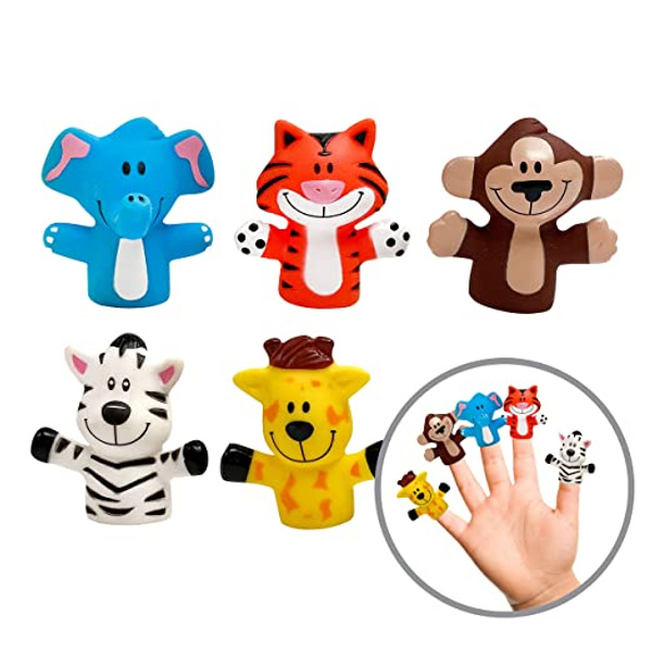 Playtex Animal Finger Puppets 3yo+ - Storked