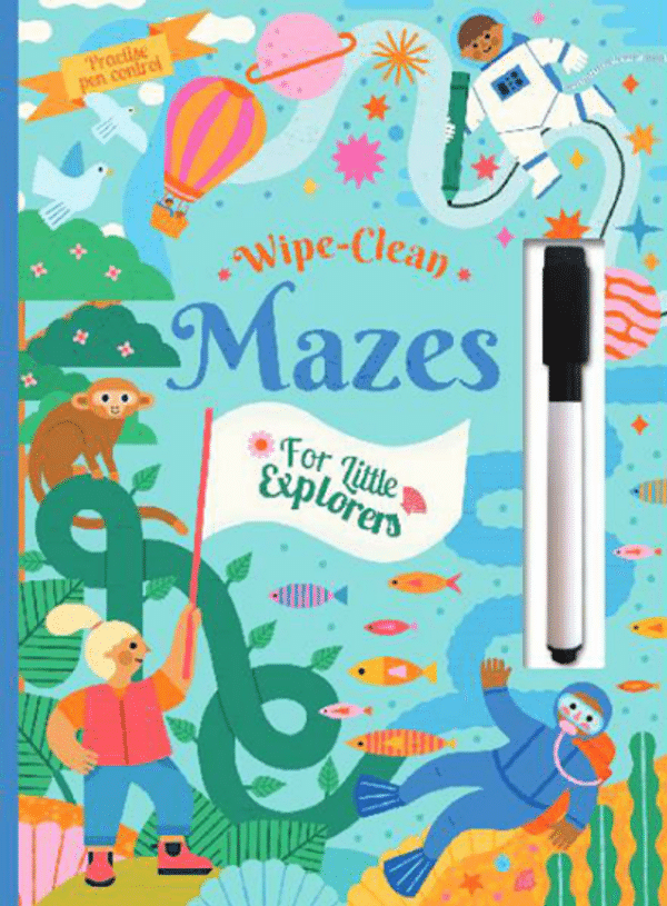 Wipe-Clean Mazes For Little Explorers - Storked