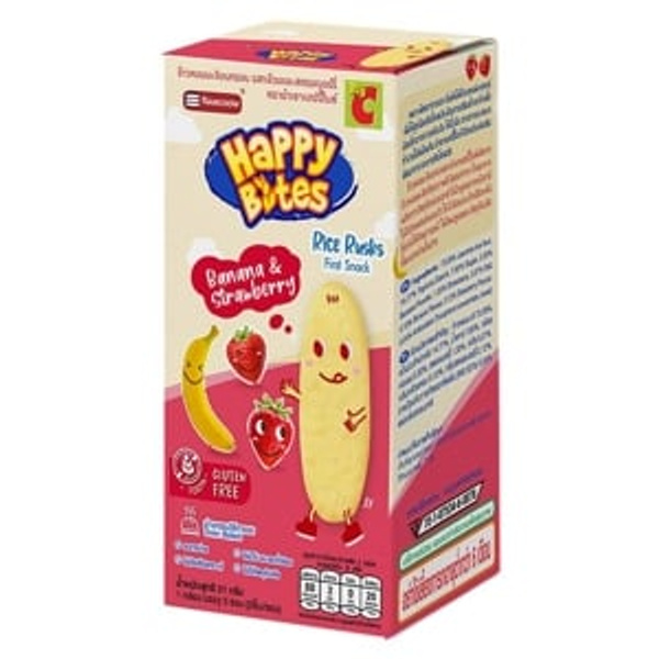Happy Bites Rice Rusks 21g (6m+) - Storked