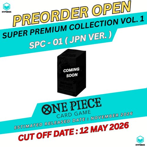 PRE-ORDER] - ONE PIECE CARD GAME SUPER PREMIUM COLLECTION VOL. 1 [SPC01]  (JPN VER.) - Hypebox