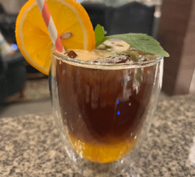 Orange Tangy Espresso The Nest Cafe Lounge