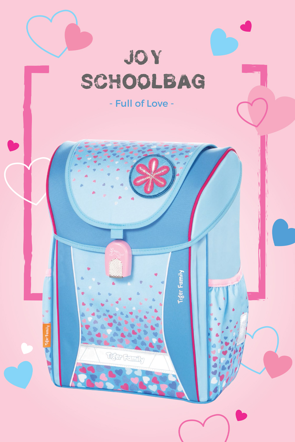 Tiger Family School Bag -Joy STD Series - Midair - Tiger ...